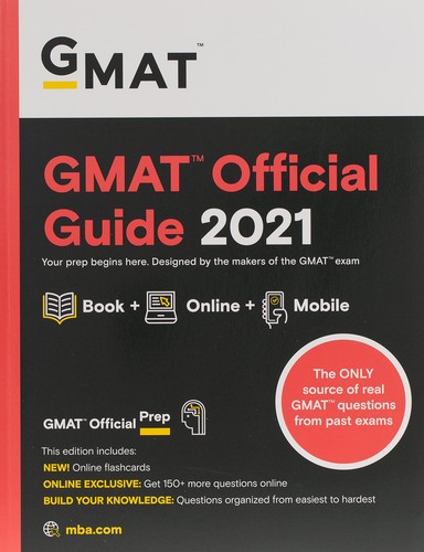 Gmat official guide 2021 - official,