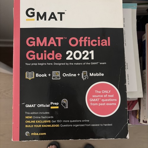 Gmat official guide 2021 book - gmat,